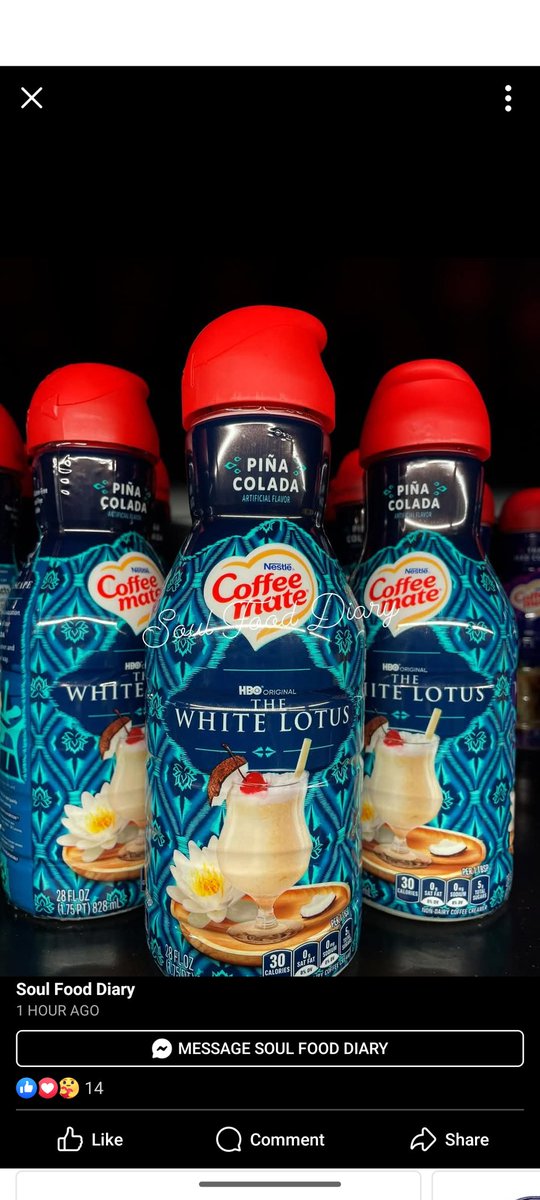 jennitsabangarr's tweet photo. I saw these new @Coffeemate Cold Foams &amp; Creamers posted on FB!! 👀😍🙌🏽☕🤤😋 I definitely wanna try them all!! What about you? #coffee #coffeemate #coffeecreamers #coldfoam #cookiebutter #brownbutter #pinacolada #ThaiIcedCoffee #TheWhiteLotus https://t.co/BBIdL3bWk4