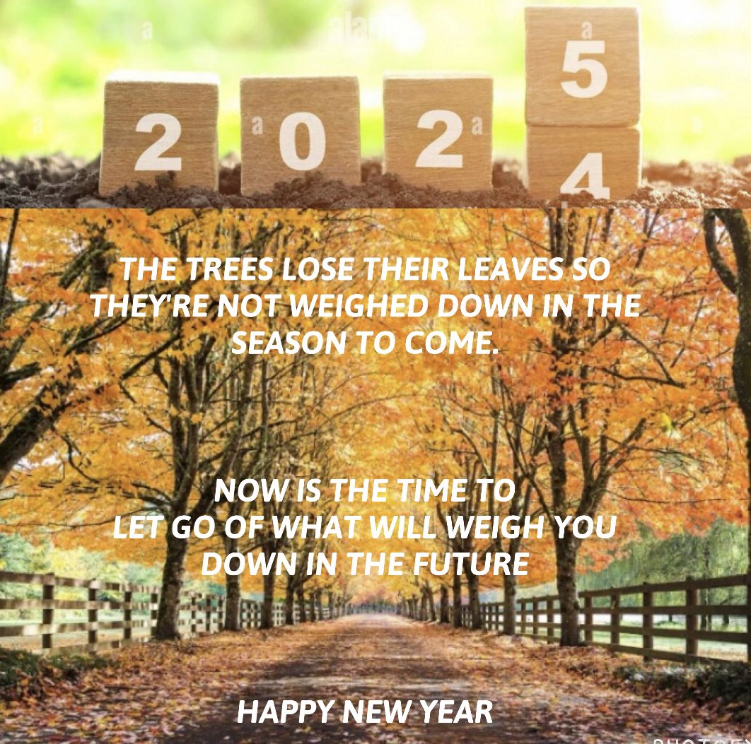 Let’s move forward… wishing all a Healthy and Happy 2025