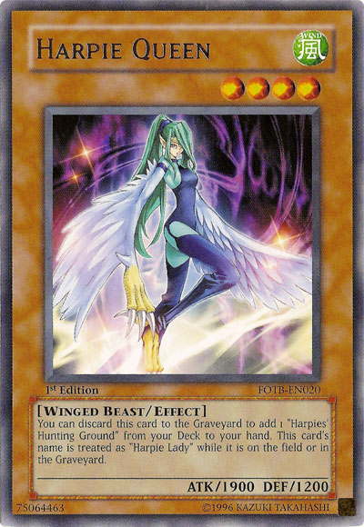 every_ygocard's tweet photo. Harpie Queen https://t.co/cTqnRgE1yx