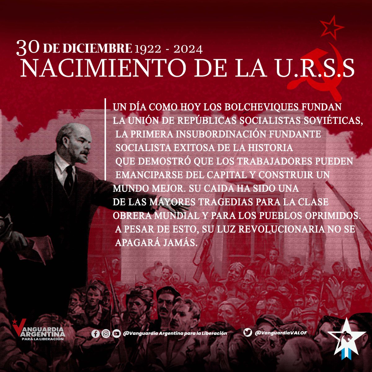 Un día como hoy pero de 1922...