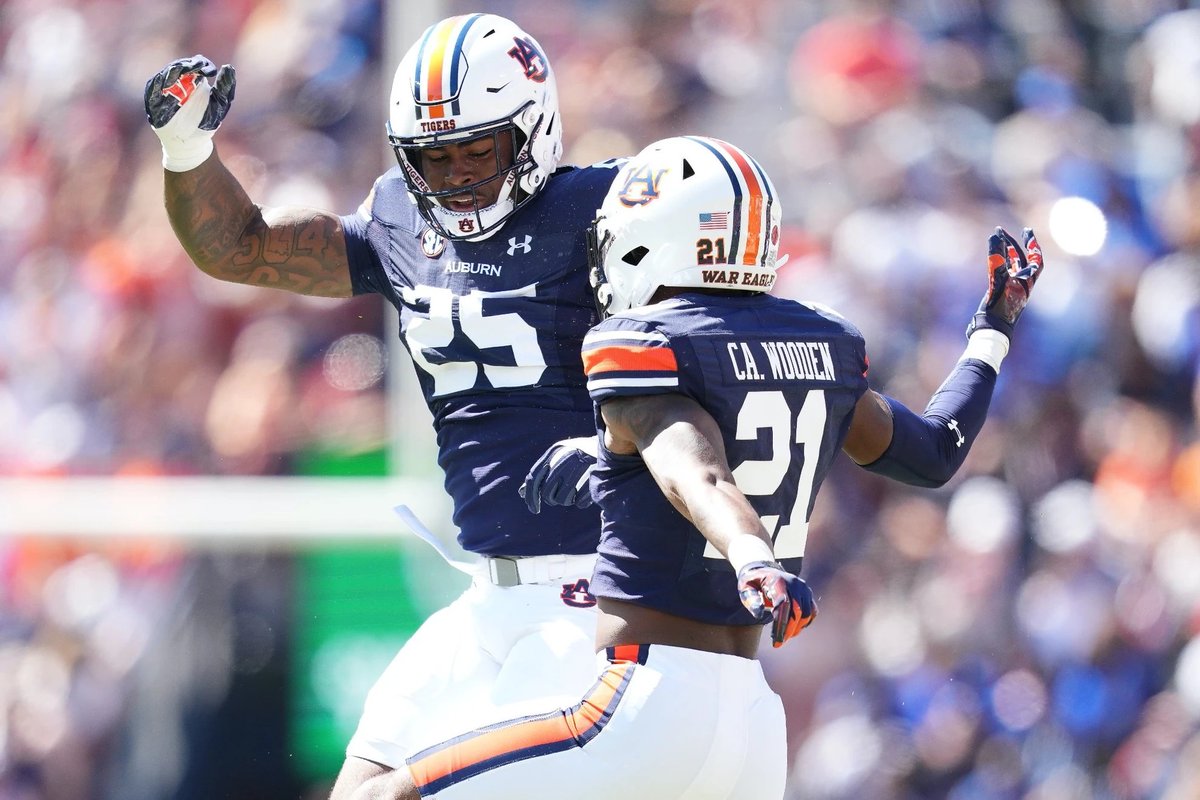 Auburn safety Caleb Wooden is visiting an SEC school later this week, <a href="/On3sports/">On3</a> has learned. 

Wooden has recorded 41 tackles and 2 interceptions in his career.

More: on3.com/news/transfer-…