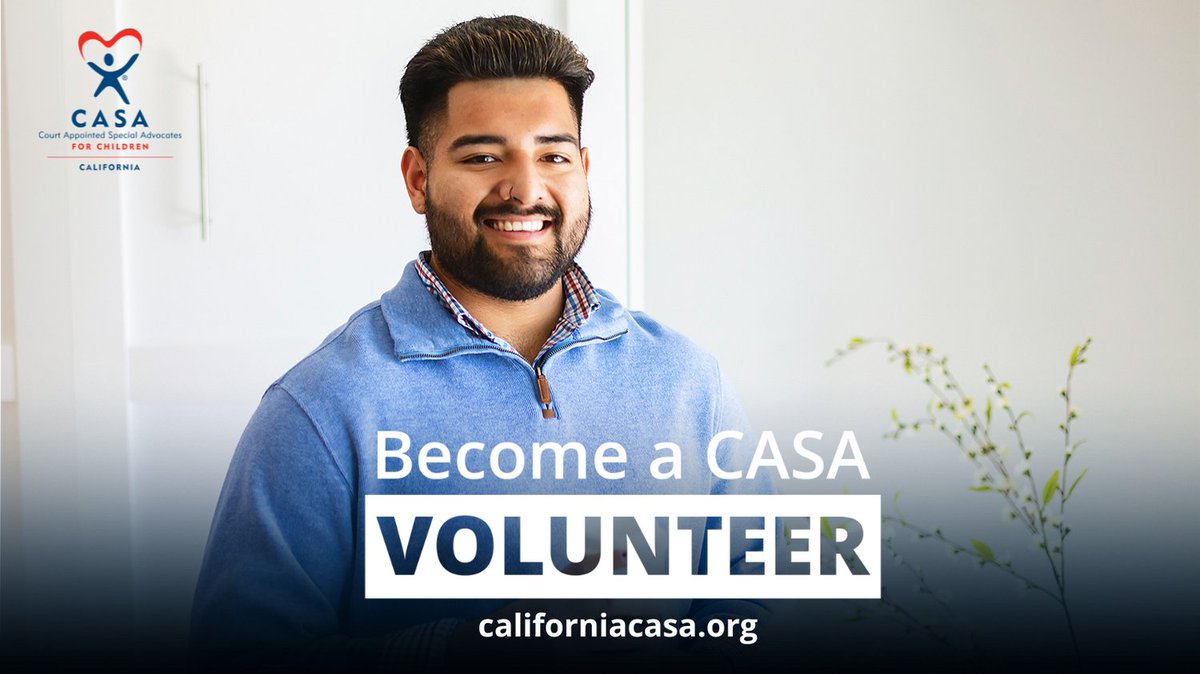 This season of giving, consider becoming a CASA volunteer in California. You can provide crucial support to children in foster care, helping them feel seen and valued. Your commitment can be the greatest gift of all!

Learn more at bit.ly/casa-volunteer 🌟
