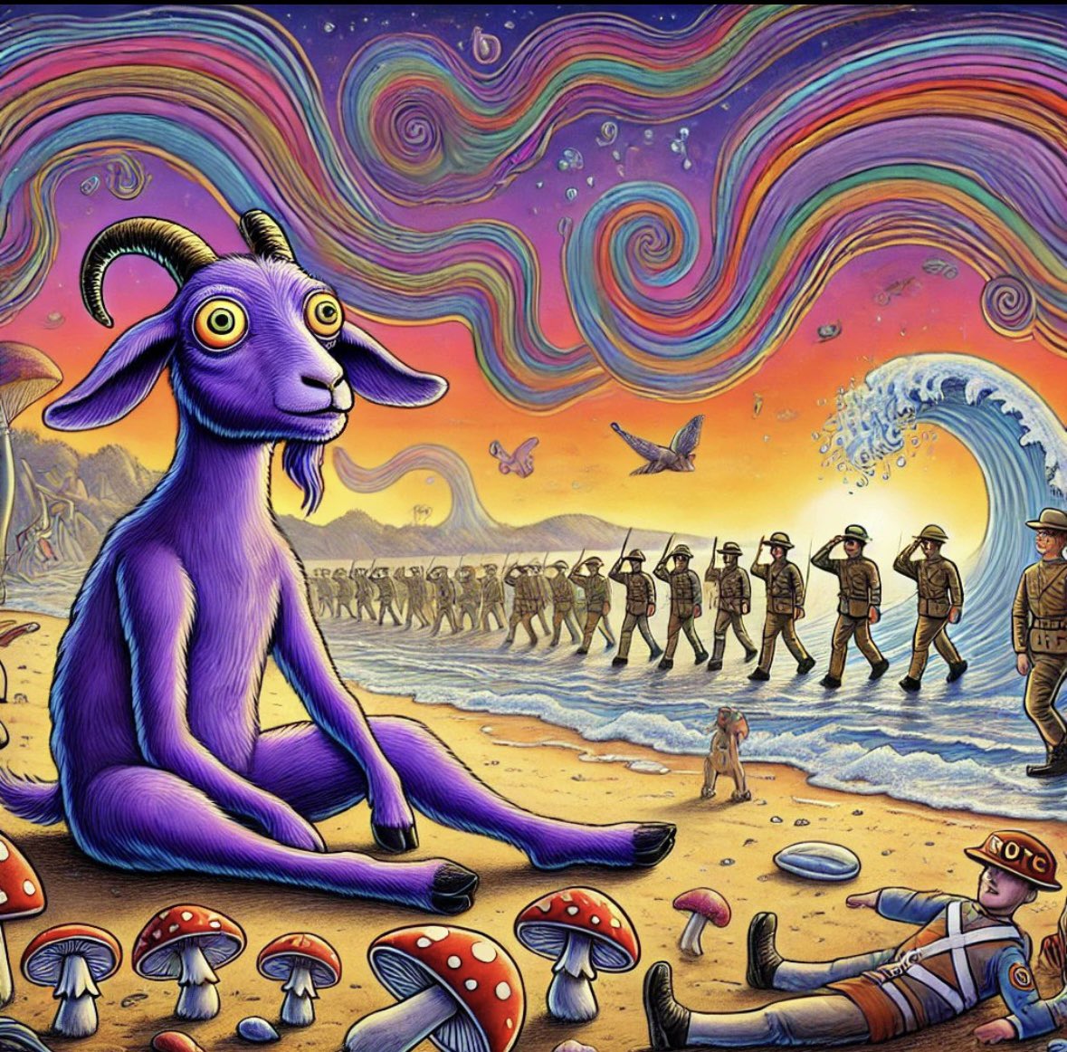 GOTAGOAT1's tweet photo. 🚨 REPOST ALERT  Pinned post 🚨 
🚀1001 Gota for first 50 repost 🚨
Strength is found in stillness. In the chaos, let the mind be calm. Only then can we see the path clearly. The herd moves with wisdom, not haste.”

Get 1,000 GOTA tokens and join the journey of clarity. Random winners