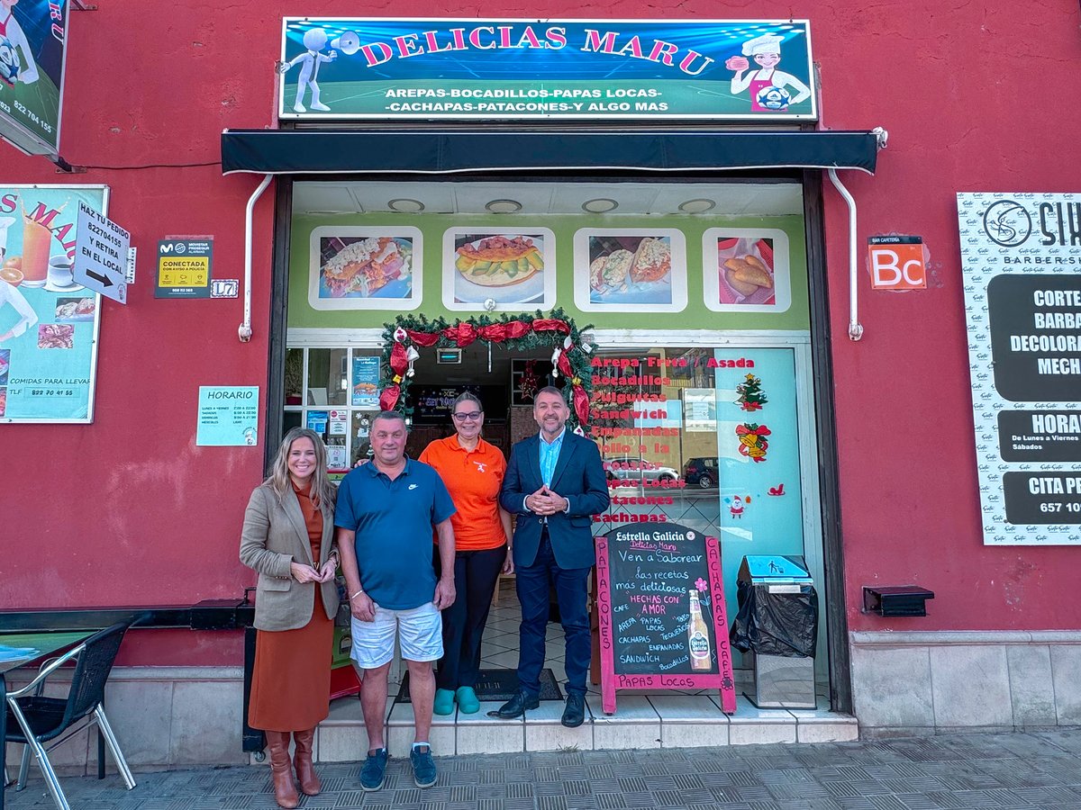 Sociedad de Desarrollo de Santa Cruz de Tenerife (@socdesarrollo) on Twitter photo 🏆 Delicias Maru, Cafetería Alisios y Cafetería Petiazul, ganadores de la Ruta del Bocadillazo🥖 del <a href="/DisSuroeste/">Distrito Suroeste</a>.
Más de un millar de personas se registraron en la webapp 📲 de la iniciativa, donde se contabilizaron 985 votos🗳️ por alguna de las 40 propuestas participantes. 🏆 Delicias Maru, Cafetería Alisios y Cafetería Petiazul, ganadores de la Ruta del Bocadillazo🥖 del <a href="/DisSuroeste/">Distrito Suroeste</a>.
Más de un millar de personas se registraron en la webapp 📲 de la iniciativa, donde se contabilizaron 985 votos🗳️ por alguna de las 40 propuestas participantes.