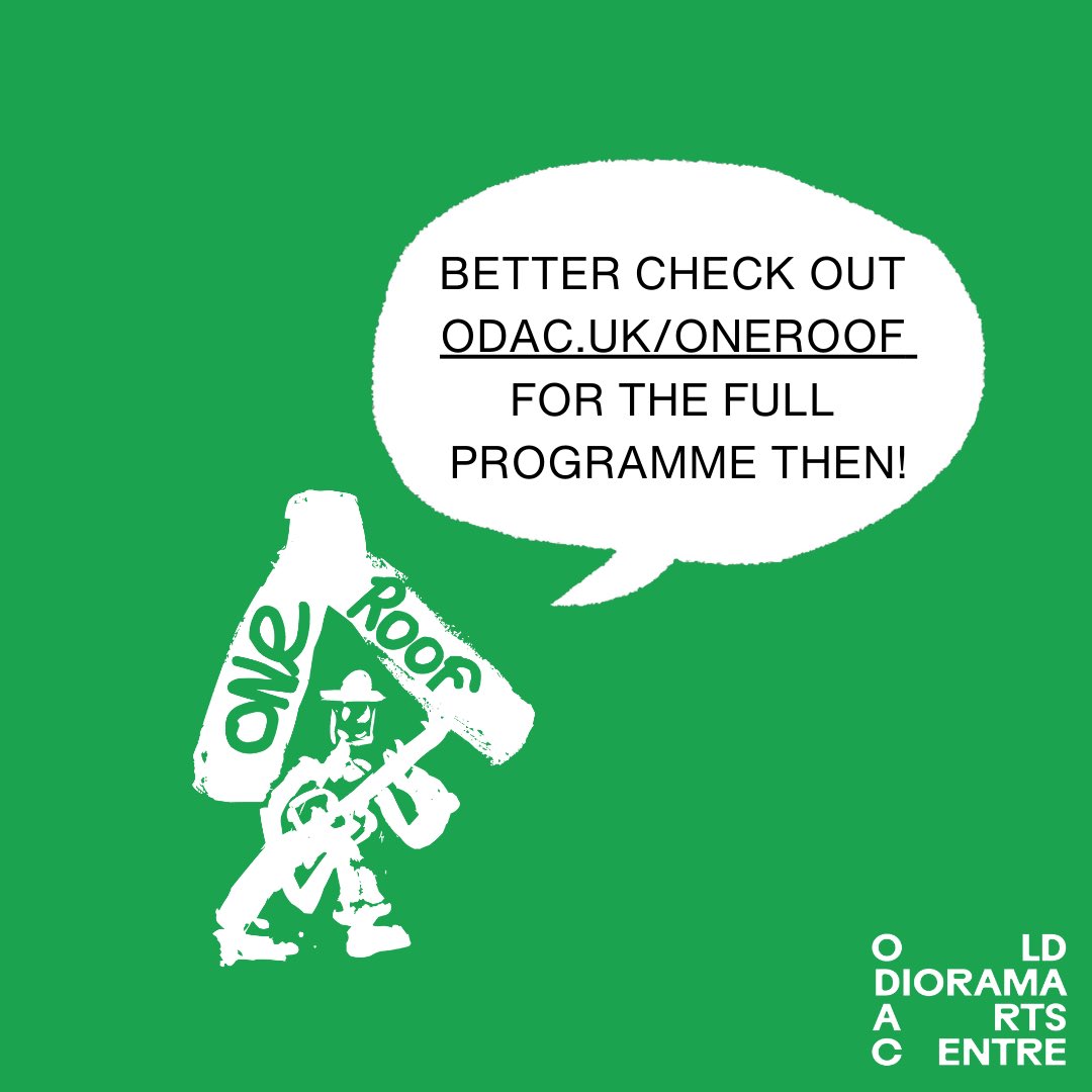 One Roof: Festival of Homeless Arts tweet media