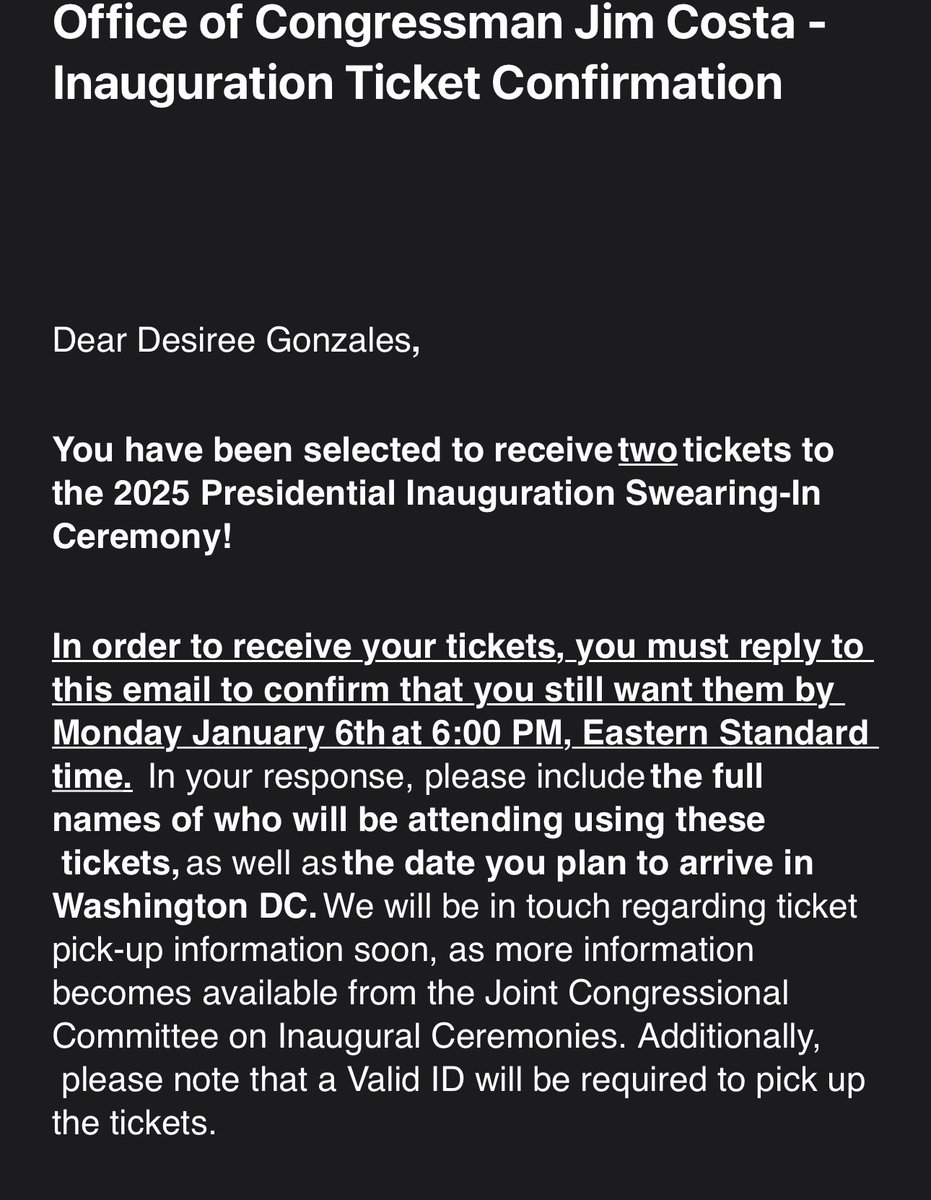 itsgonzo__'s tweet photo. I fucking got picked 🥲. Why couldn’t it be Kamala??? 😩 https://t.co/3zAshe23Hk