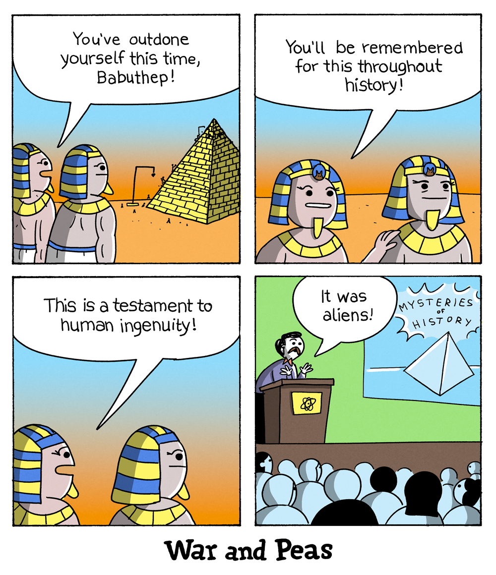 You might notice that the Top 3 is all about aliens. We're surprised as well but – as we've compiled a sophisticated score to evaluate your reactions to each strip – this one is clearly on you. 