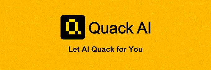 lucianlamp's tweet photo. /1 💡DuckChain AI DAO Genesisメンバーシップが間もなく登場！

Quack AI と DuckChain が初のAI駆動型DAOを創り、高度なAIエージェントを活用したガバナンス参加を実現。

AI DAO Genesis Membership セールWL のエントリーはスレッドへ🔻
計90枠配るので興味ある方は是非！
#AIDAO #DuckChain #PR https://t.co/Ueq3E5l7Qi