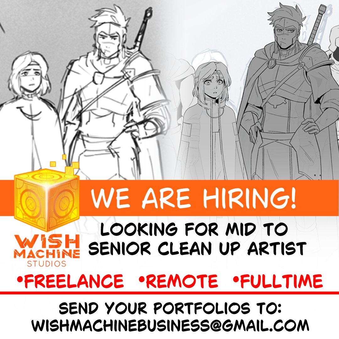 Please share!  Want a job that doesn’t end in a few months?!! Want to make something you dreamed about working on since getting into art? Join the team of industry veterans from companies like Pixar, Lucasfilm, and Blizzard.