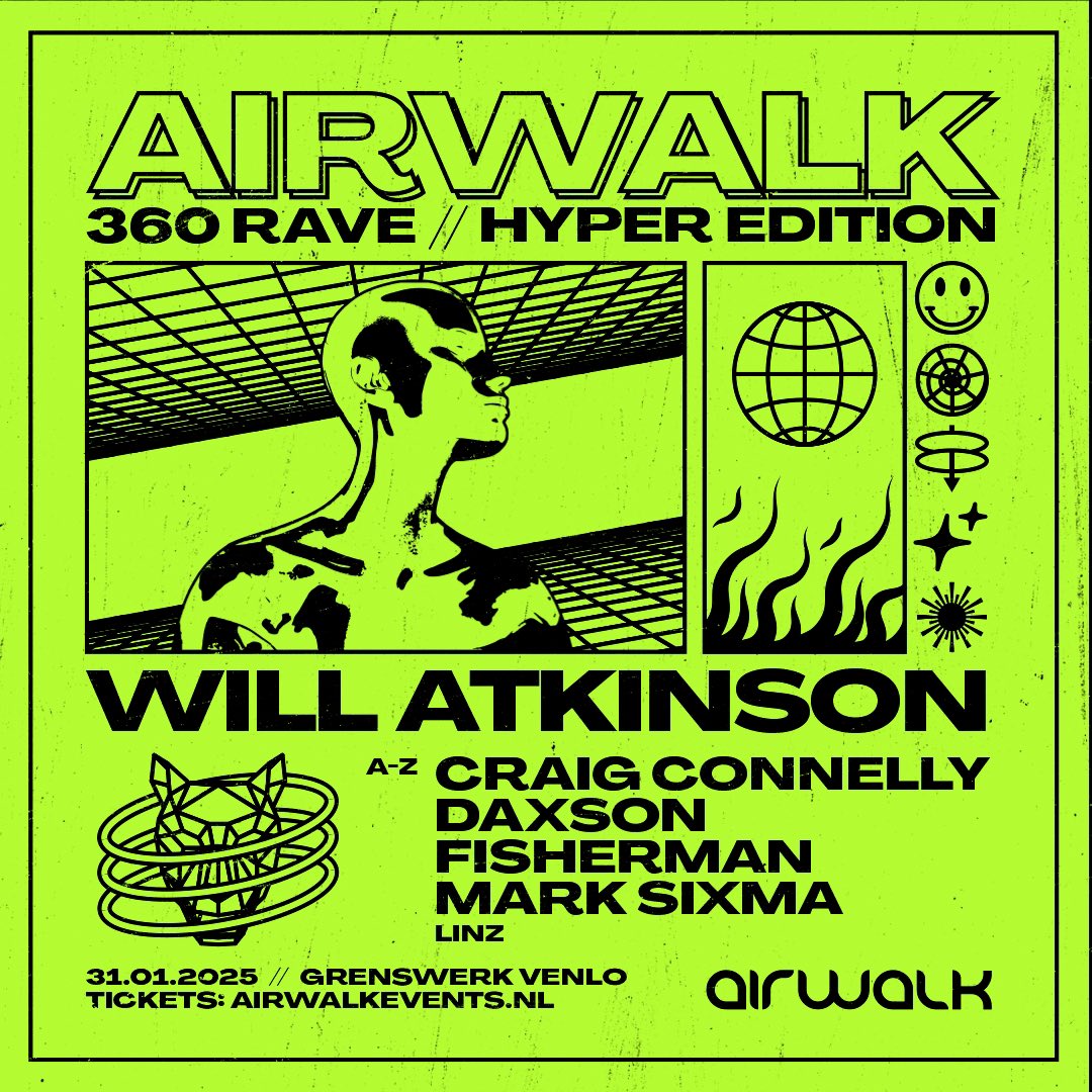 THE FULL LINEUP REVEALED 🔥🔥🔥

ALL SYSTEMS GO. THE WAIT IS OVER. HYPER EDITION INITIATED—THE FIRST BIG 360 RAVE IS YOURS TO CONQUER.

ENTRY PORTAL: airwalkevents.nl/event/airwalk3…