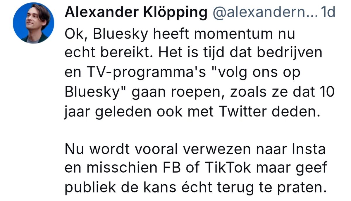 Cocos024's tweet image. Het bericht van @AlexanderNL op Bluesky is ook een oproep op X waard!  #volgonsopbluesky