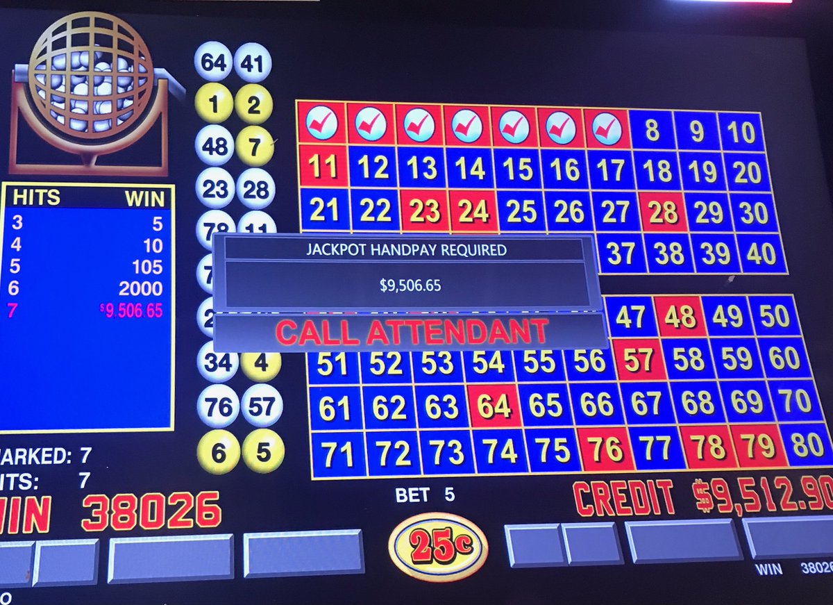 Starting the week off strong!

7 spot hits at Wildfire Fremont, $1.25 bet for a $9,506 win!