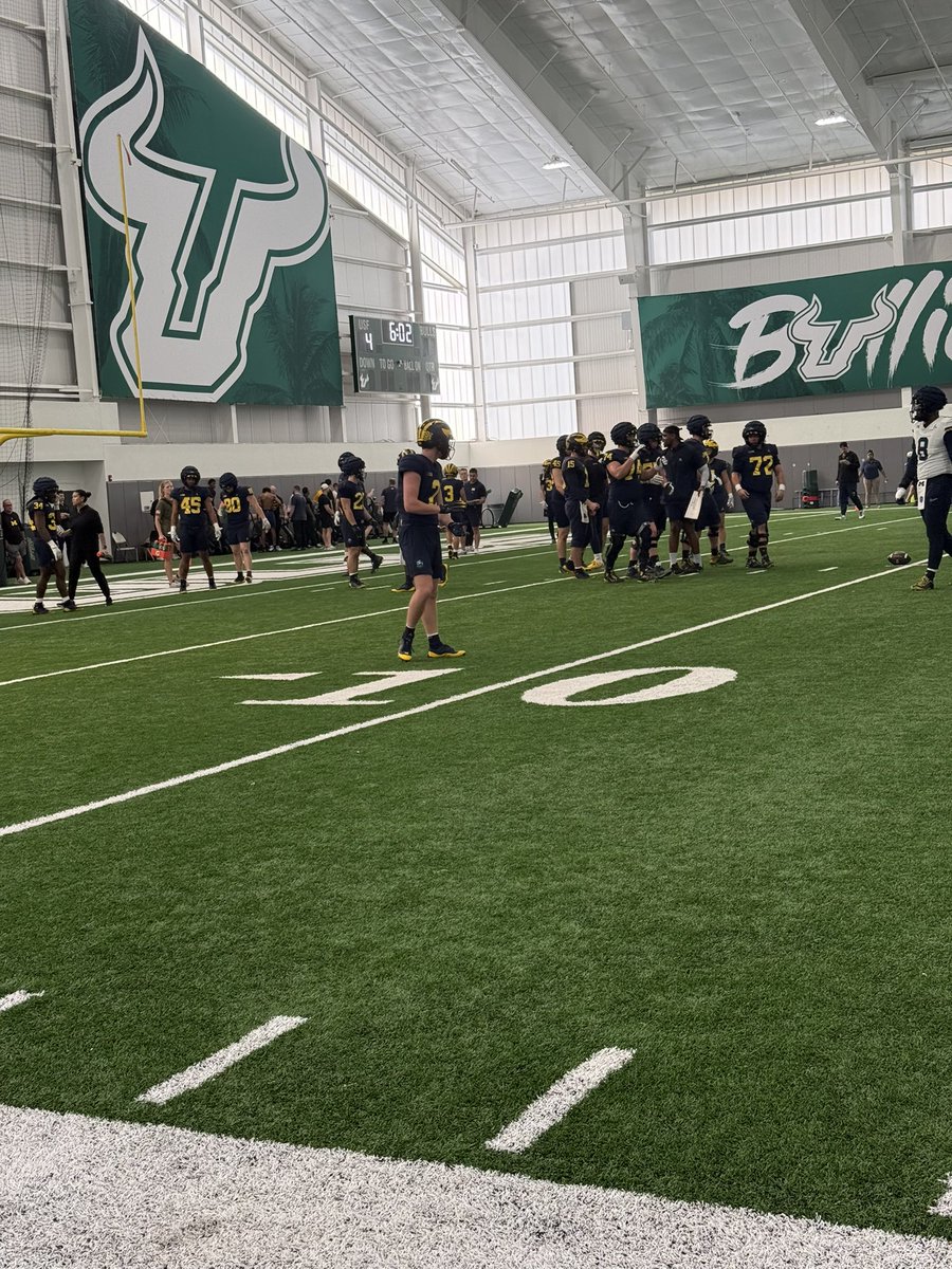 Thank you <a href="/UMichFootball/">Michigan Football</a> for the practice invite! 
Great to see what Michigan is about!