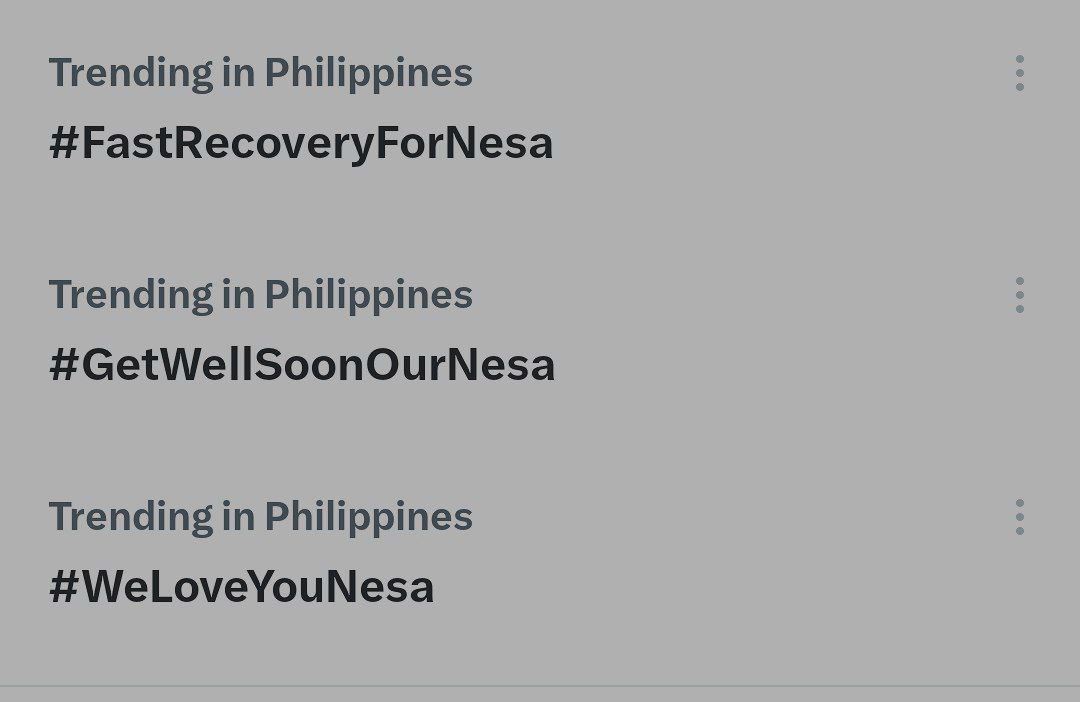 CrizzyIts57235's tweet photo. Get better and get back to your amazing self soon!
We are waiting for you naka 🥰💖
We love you our PALAGI
#GetWellSoonOurNesa
#WeLoveYouNesa
#FastRecoveryForNesa https://t.co/WDfzTYxQQF