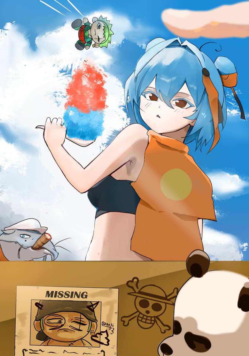 Finding mini Rorona Zoro

#zoro #fanart #onepiece #NewYear