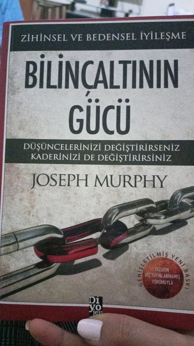 1 yıl önce aldığım kitabı okumaya şuan hazırım