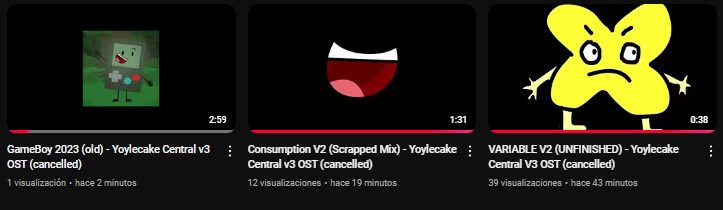 yoylecake central v3 is cancelled, I will be uploading all the songs I made for the mod, the finished ones and the discarded ones.