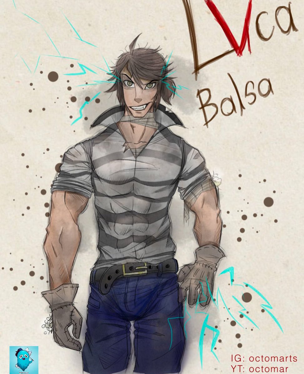 fluffyfoof's tweet photo. AI could NEVER recreate this masterpiece #identityv #lucabalsa https://t.co/k7bwKIEa1t