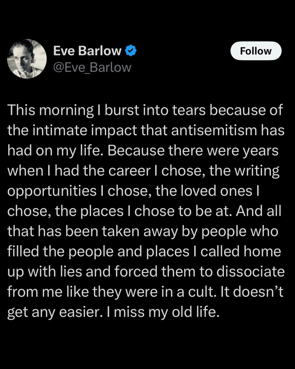 Eve: Palestinian journalists are terrorists😈

Eve: no one wants to work with me as a journalist, it must be antisemitism 
😢 👉👈