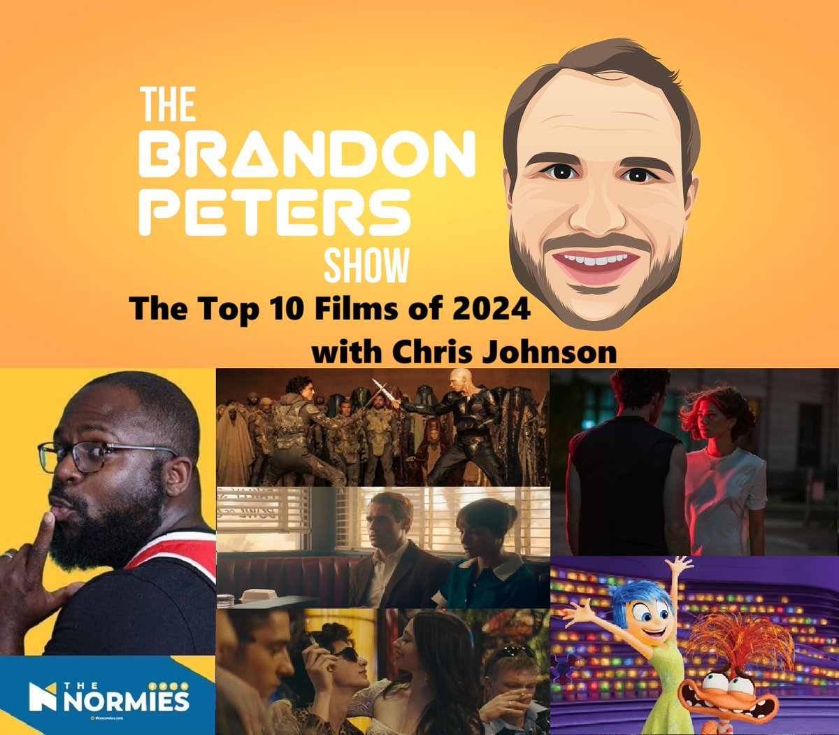 As we bid adieu to 2024, <a href="/newcents88/">Newcents88</a> of <a href="/The_Normies/">The Normies</a> joins me once again to discuss our Top 10 films of the year!

LISTEN TODAY
Apple: bit.ly/3ARR4Z6
Spotify: spoti.fi/40SBUNH
YouTube: youtu.be/-Jwut_GDf_c?si…