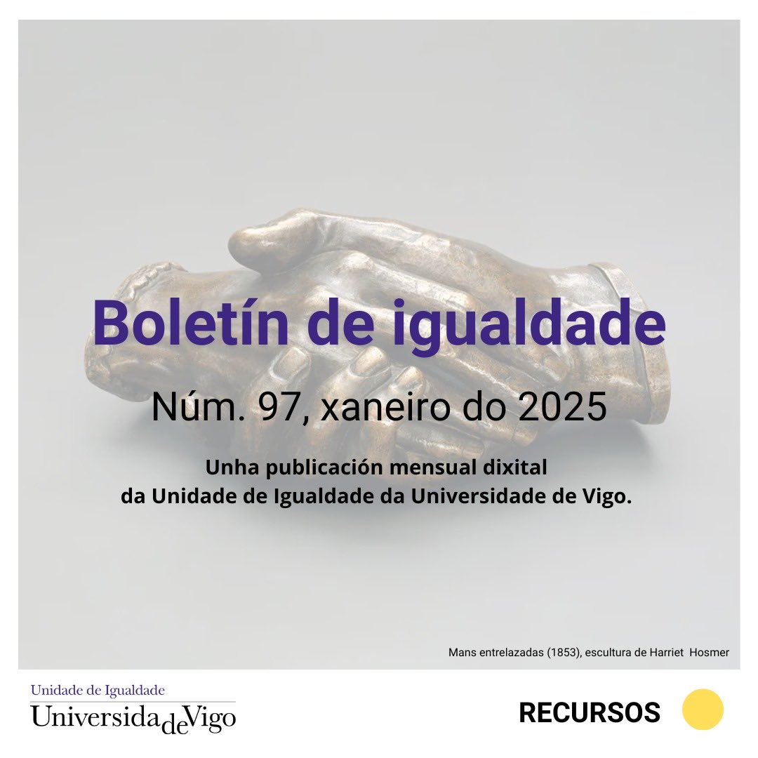 Boletín de igualdade de xaneiro de 2025, no que reflexionamos sobre a nova fenda política de Xénero. Como sinala Gisele Pelicot: «Confío na nosa capacidade de construír colectivamente un futuro no que mulleres e homes poidan vivir en harmonía(…) e comprensión mutua». Feliz 2025!