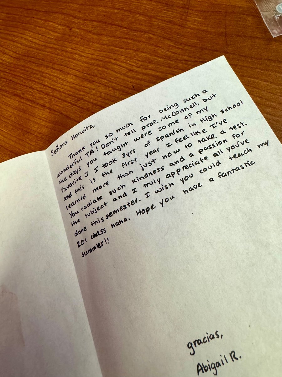 Profe. Horwitz tweet media