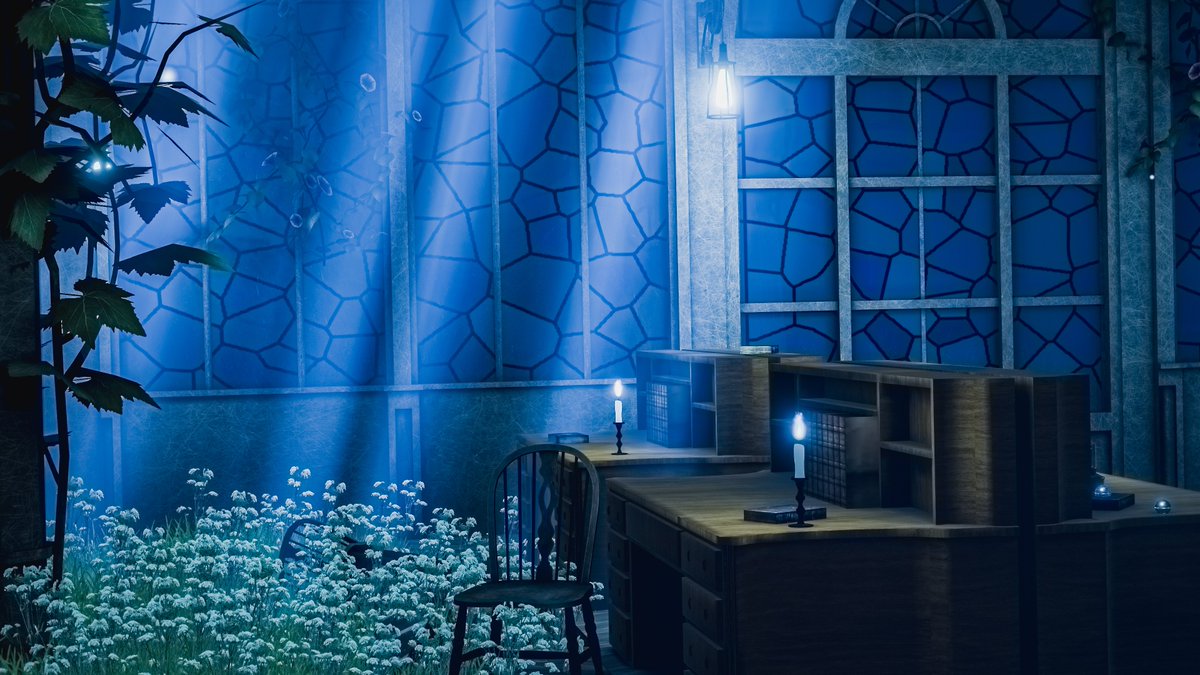 Neomance's tweet photo. Moonlight Fills The Lost Library
月明かりが失われた図書館を満たす

World : 月光の記憶
Author : くろしま

World URL :
https://t.co/8GrE81VQoi

#VRChat_world紹介 #Neo写真 https://t.co/68RfxCJ8hY