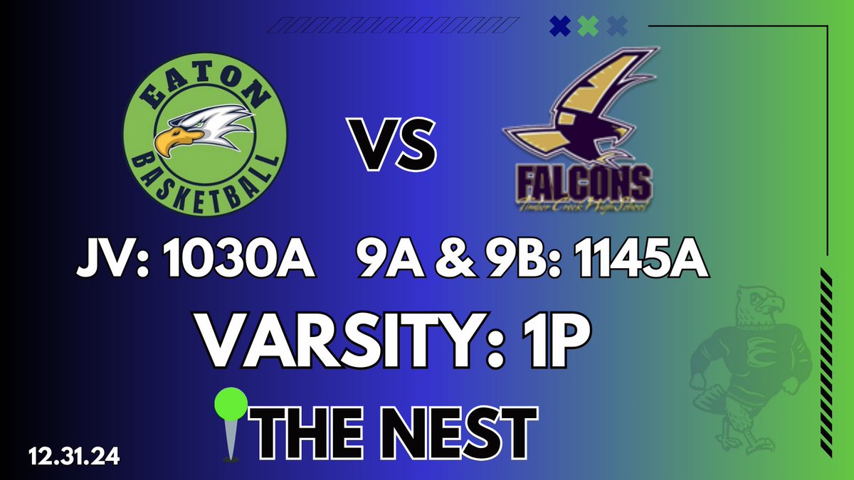 Eaton Eagle Hoops tweet media