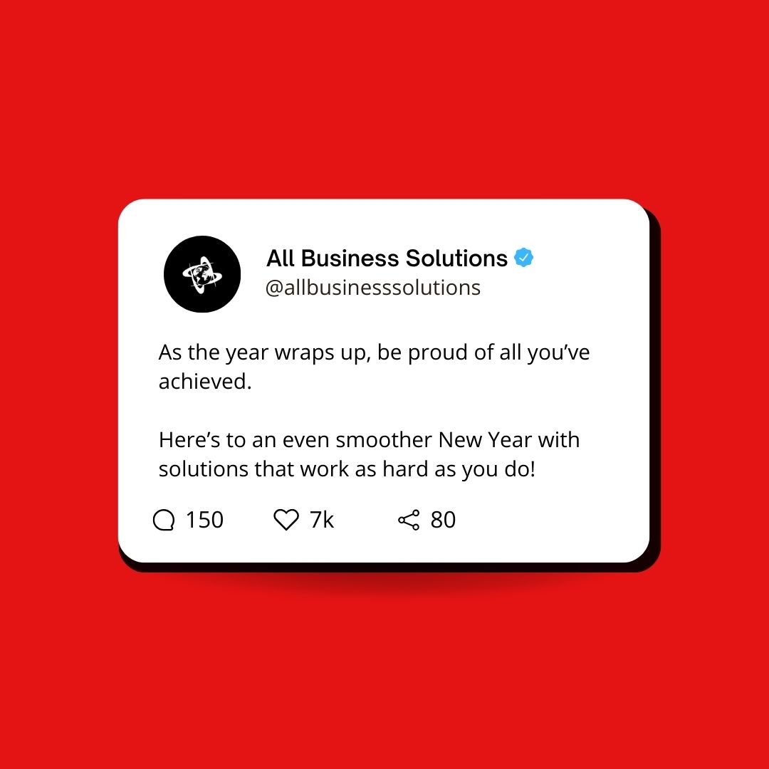 abspos1's tweet image. As the New Year approaches, let’s work together to make next year even smoother with solutions designed for your success! 

#AllBusinessSolutions  #RestaurantOwners #POSSystems #RestaurantSolutions #BusinessGrowth