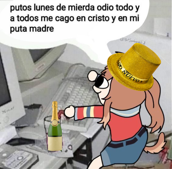 LilyBellCh's tweet photo. el ultimo lunes del año 🌻🥂 https://t.co/PSJJgOzUD4