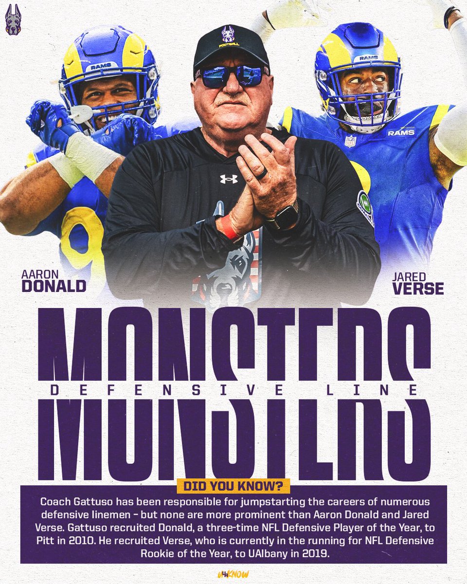 Coach Gattuso knows what's up with the D-Line 👀

#UAUKNOW
