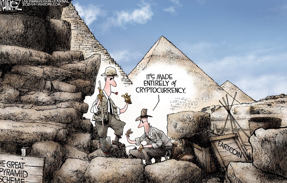 Fartcoin in politico. It is simply the best punchline to any joke about  crypto and that is why it will continue to be the most meme-able token.