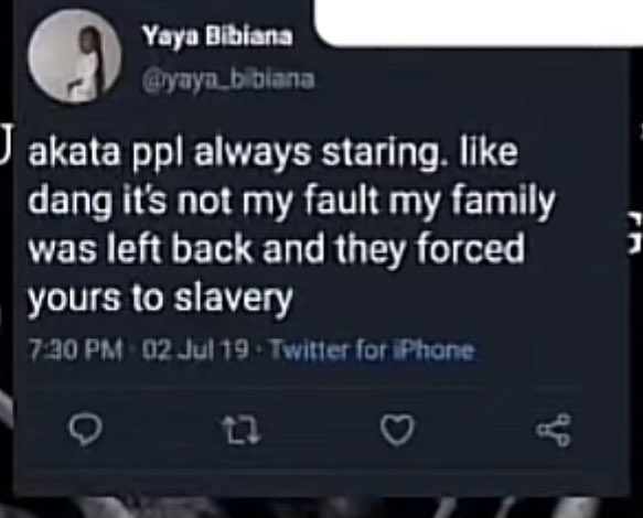 ChiefVez's tweet image. I shared this video in January 2023. This woman denigrated Foundational Black Americans on &amp;amp; off social media. So we exposed her because we had Black American Women who actually spent their hard earned money with her. We ain’t forgot. @abimimbomfonso