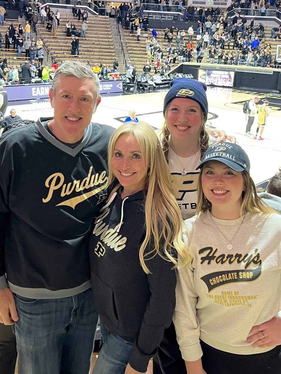 Big fun at <a href="/MackeyArena/">Mackey Arena</a> witnessing another W for <a href="/BoilerBall/">Purdue Men's Basketball</a>. #BoilerUp