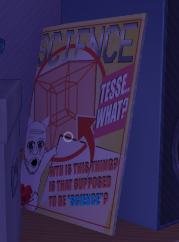 Everyone be talking about modding 3d models into MiSide and I'm over here still just laughing at the Soyjak pointing meme the devs put in the game