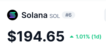 HelloMoon_io's tweet photo. SOL BACK IN THE GREEN ON THE DAY https://t.co/XRieIP3KvB