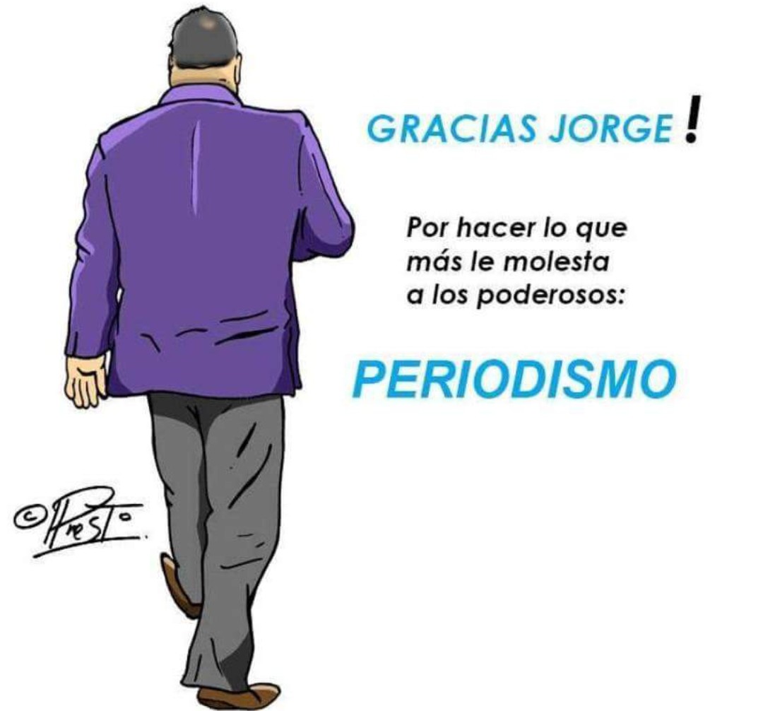 Se fue Jorge Lanata dejándonos un enorme dolor. Gracias gordo querido por todo lo que nos diste!