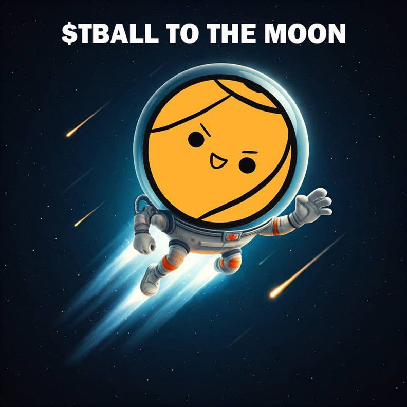 Web3NewbieIAm's tweet image. #tether to #tetherballCoin $TBALL @tetherballcoin 🏐🚀🌙