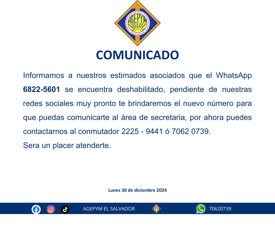 ⚠️Atención estimados asociados⚠️