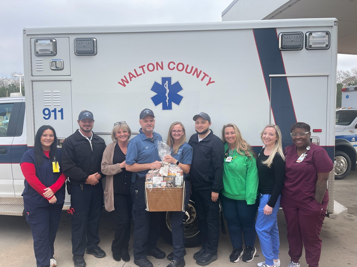 Piedmont recently delivered holiday baskets to our first responder partners, who serve 17 counties across the east and northeast regions of Georgia. In 2024, these teams transported more than 61,700+ patients. We are grateful for their continuous support in delivering