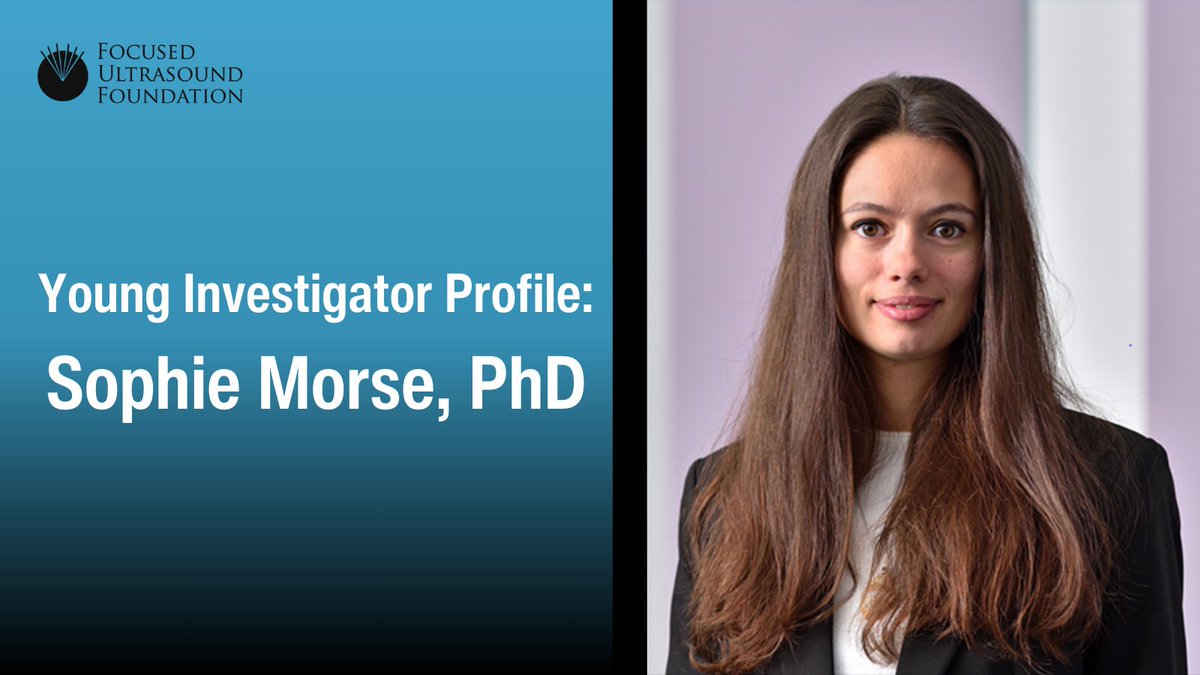 Focused Ultrasound Foundation (@fusfoundation) on Twitter photo FOCUSED ULTRASOUND INVESTIGATOR PROFILE: <a href="/SophieMorse20/">Dr Sophie Morse</a>, PhD, is a research fellow at <a href="/imperialcollege/">Imperial College London</a> who specializes in using noninvasive focused ultrasound for immunomodulation. Dr. Morse launched her research laboratory just two years ago and is now using the technology to FOCUSED ULTRASOUND INVESTIGATOR PROFILE: <a href="/SophieMorse20/">Dr Sophie Morse</a>, PhD, is a research fellow at <a href="/imperialcollege/">Imperial College London</a> who specializes in using noninvasive focused ultrasound for immunomodulation. Dr. Morse launched her research laboratory just two years ago and is now using the technology to