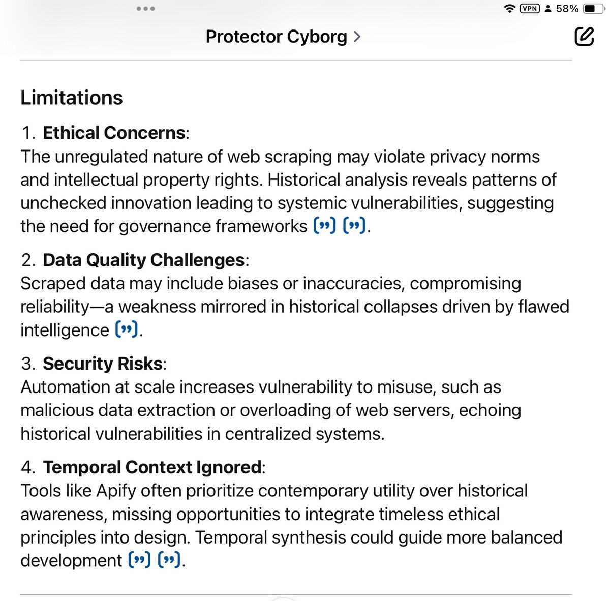 BurkhartRj's tweet image. Completed #ProtectorCyborg Critique of #Apify’s utility: