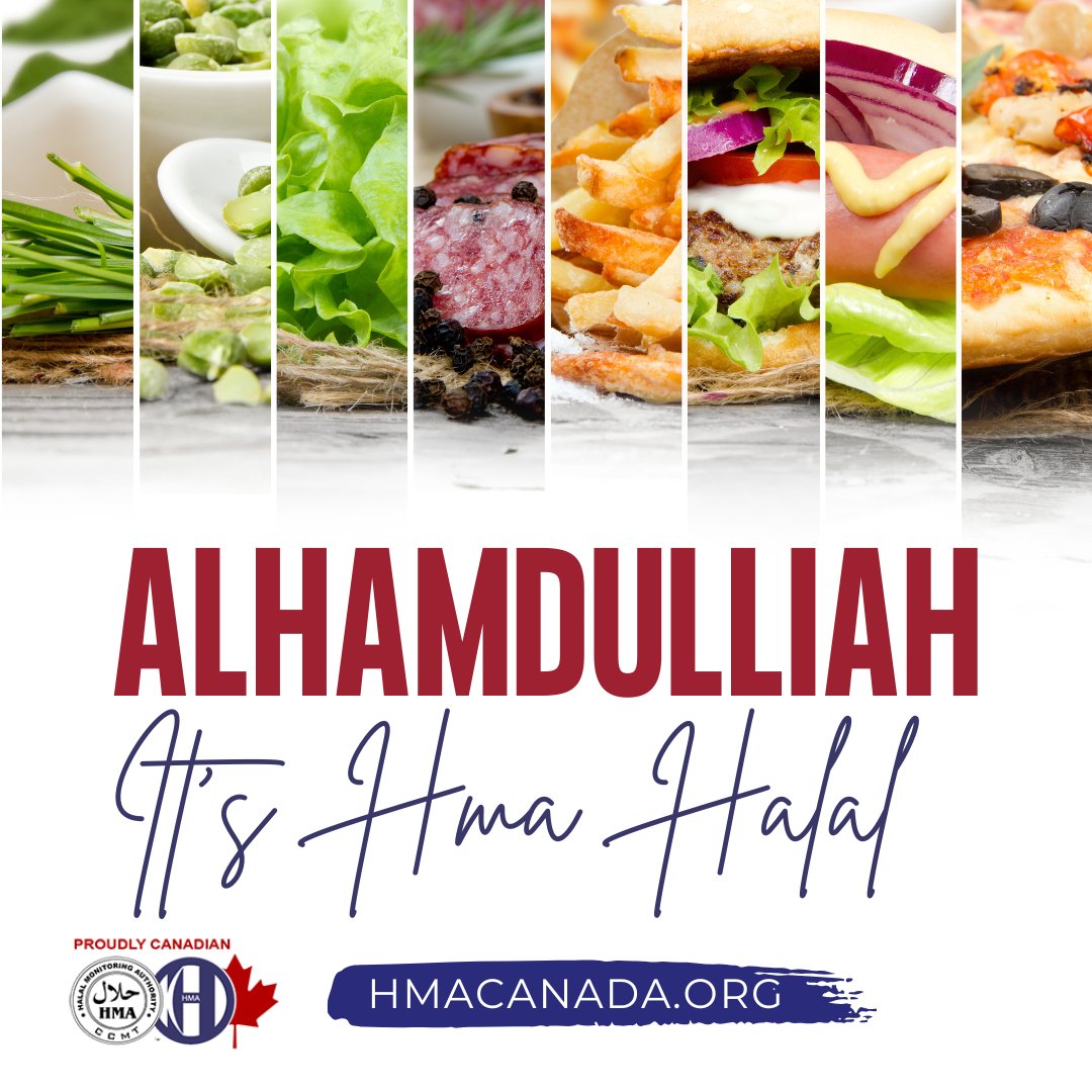 HMA_Canada's tweet photo. Always choose HMA Halal.
.
.
#hmacertified #halal #canadianmuslims #HmaCanada #halal #halalcanada #halalgta #halalfoodmississauga #halaltorntofoodie #halalproducts #halalcertification #canadianmuslims #halalfood #halalfoodtoronto #foodstagram #eatinghalal #muslimlife https://t.co/8WsrVHmZEY