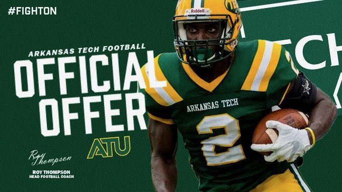 DariusHurd1's tweet photo. After a great conversation w/@FrankEspy I am blessed to receive to receive an offer to @ATUFootball (d2) #AGTG #LLDV https://t.co/rzBIBUnSIj