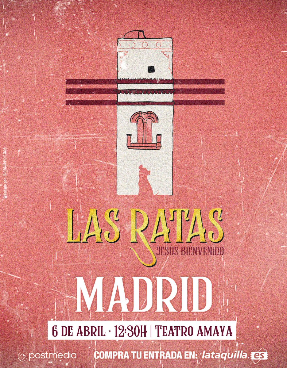 Jesús Bienvenido vuelve al Carnaval de Cádiz, en adultos, con la Comparsa "Las Ratas". No te la pierdas!!