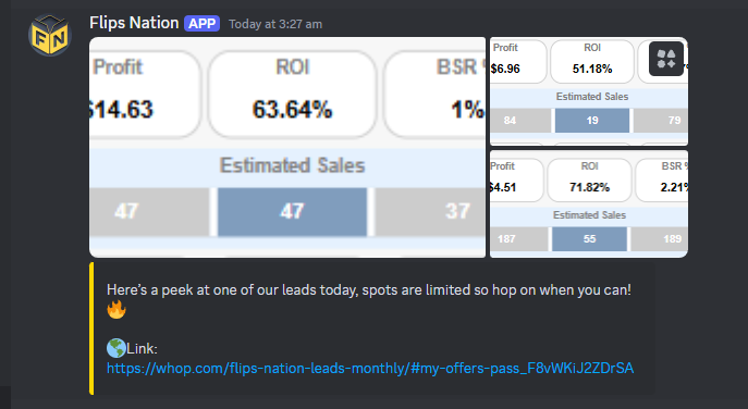 FLIPS NATION AMAZON tweet media