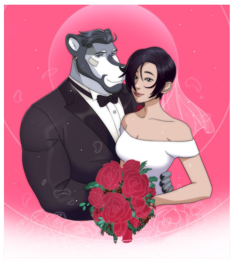 They have a December wedding btw.