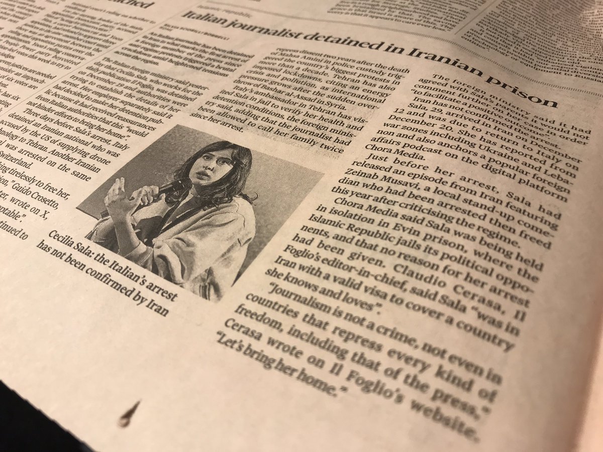 humanrights_2's tweet photo. #Free @ceciliasala  @Chora_Media @ilfoglio_it and 🇪🇺🇺🇸🇬🇧targeted #humanrights and anti #terror #sanctions against #hostage taking #terrorist #Iran 🇮🇷
#woman #life #freedom
#zan #zendegi #azadi #iranprotests #MahsaAmini @PahlaviReza https://t.co/tP5rSrWsrG