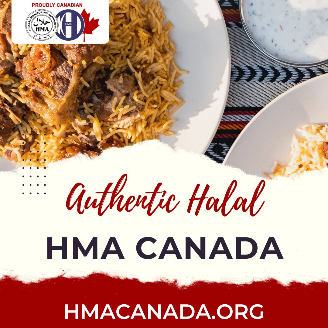 HMA_Canada's tweet photo. If it's HMA, It's Authentic Halal.
👍 Visit https://t.co/c7i6LIfvL5 (link in bio) to find the nearest Halal store or restaurant near you. 😀 Enjoy your Meal.⁠
.⁠
.⁠
#hmacertified #toronto #mississauga #kitchener #scarborough #markham #ontario #torontorestaurants https://t.co/oyGhzikrtx